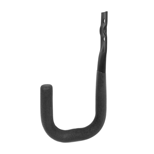 Pinnacle Small PVC Coated J Hook - 130mm x 240mm - Black - 40kg Load