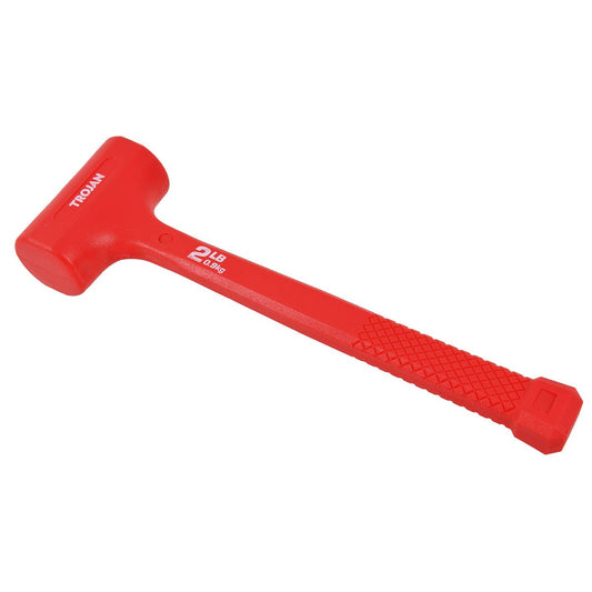 Trojan Deadblow Hammer - 32oz 2lb - Non-Marring - Durable Steel Handle – view 2 - Auzzistore