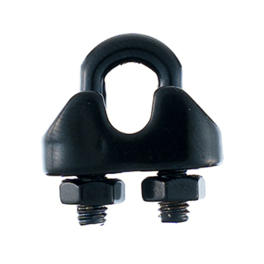 Taskmaster 3mm Black Stainless Steel Wire Rope Grips - 12 Pack - Durable – view 2 - Auzzistore