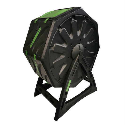 Saxon Compost Tumbler 65L - Durable Rotating Design for Efficient Composting – view 2 - Auzzistore