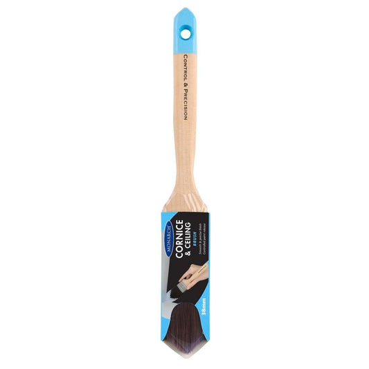 Monarch Cornice & Ceiling Paint Brush 38mm Synthetic Ultra Smooth Finish - Auzzistore