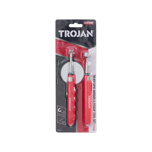 Trojan Telescopic Mirror and Pick Up Set - 50mm x 240-700mm - 2kg Magnetic Force – view 2