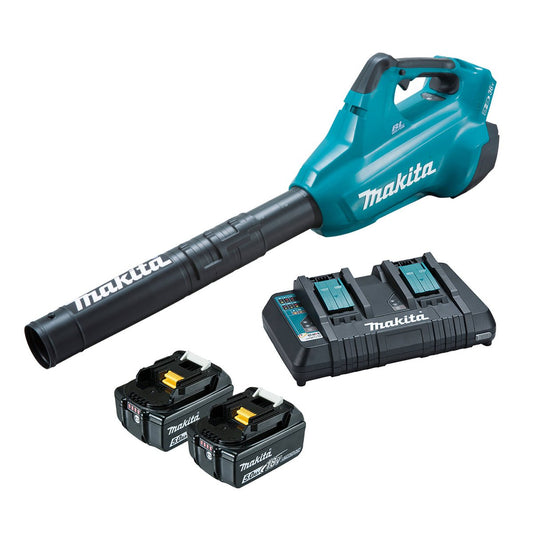 Makita 18Vx2 Brushless Turbo Blower Kit - 2 Batteries - Lightweight - High Power