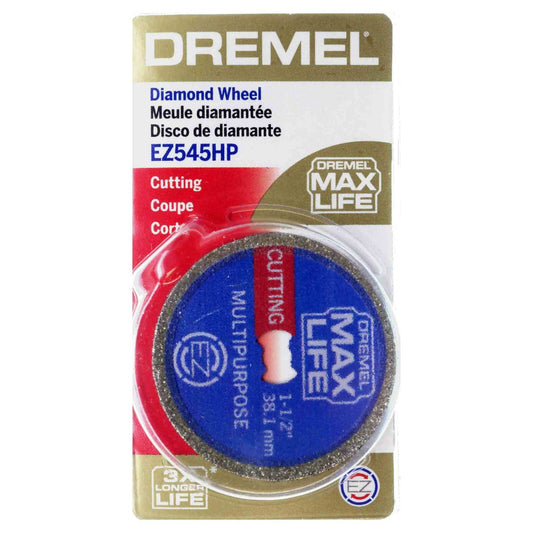 Dremel Max Life Diamond Coated Cutting Wheel - 1.5 Inch - Durable, High Performance – view 2 - Auzzistore