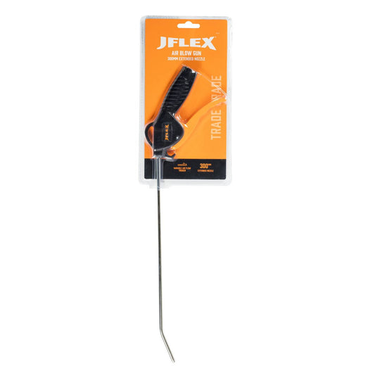 Jflex Air Blow Gun - 300mm Extended Nozzle - Variable Airflow Control - Durable ABS – view 2 - Auzzistore