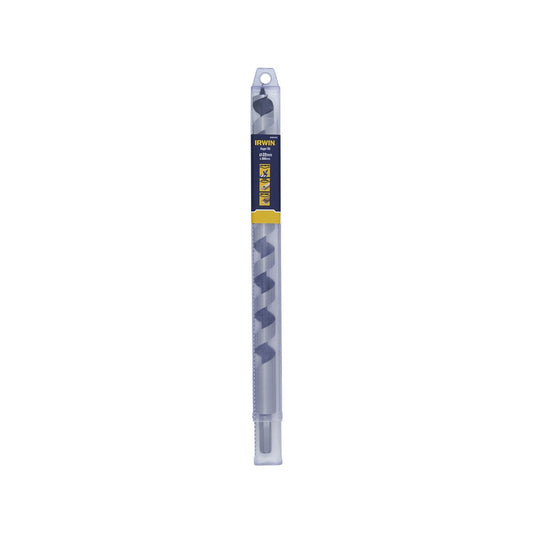 Irwin Auger Bit - 22 x 380mm - Hardened Steel - Self-Pulling Thread - Clean Holes – view 2 - Auzzistore