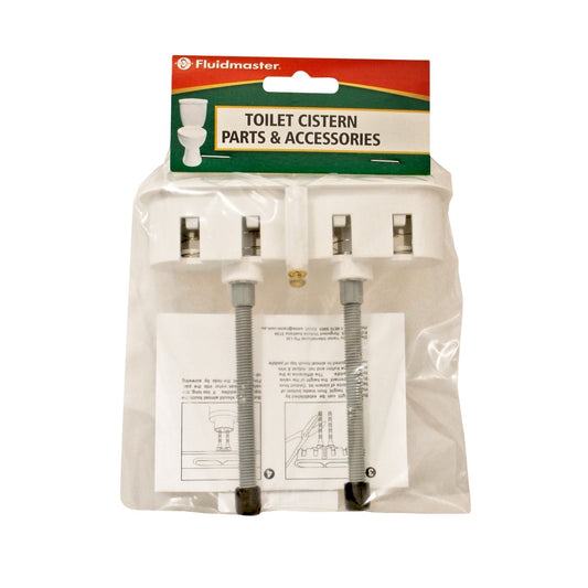 Fluidmaster Dual Flush Cistern Button - 124mm x 30mm - Plastic - White – view 2 - Auzzistore