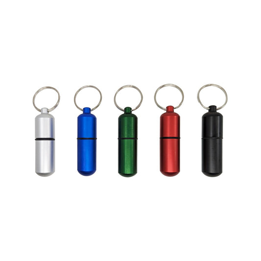 Key Essentials Key Ring Capsule - 59mm x 17mm x 20mm - Steel - Blue – view 2