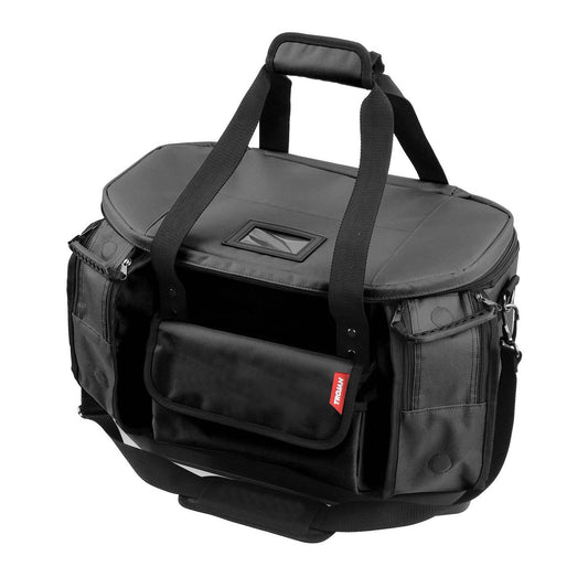 Trojan Black Round Mouth Tool Bag - 30L - Durable Storage Solution - Auzzistore