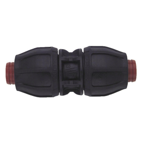 Philmac 3/4 Poly x Poly Rural Pipe Joiner - 50mm - Polypropylene - Durable - Auzzistore