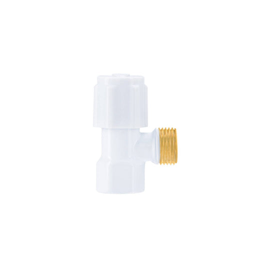 Brasshards Mini Cistern Tap 15mm White Lead Free - Compact Design - Durable – view 2 - Auzzistore