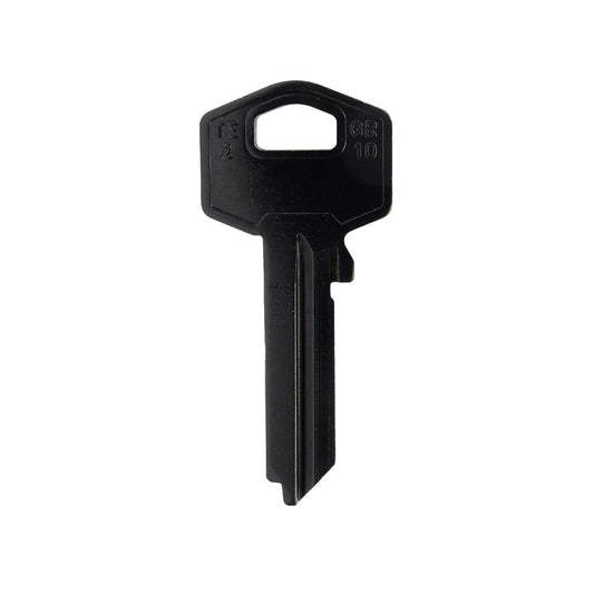 Ehi te2 gr10 Black Blank Key - Aluminium Titanium Alloy - 54mm x 24mm – view 2 - Auzzistore