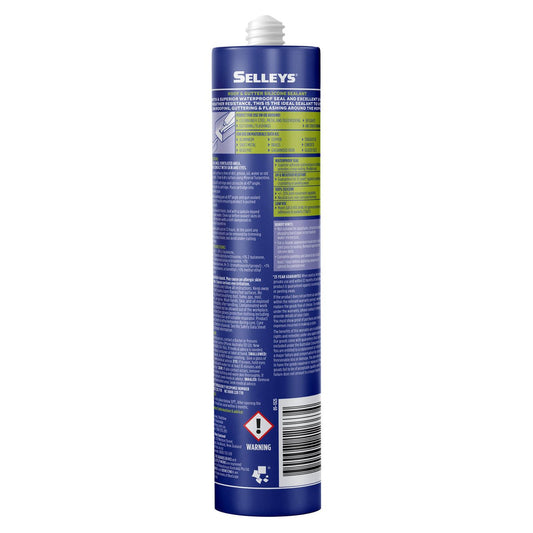 Selleys Roof and Gutter Silicone Sealant 300g Ironstone - Waterproof, UV Resistant – view 2 - Auzzistore