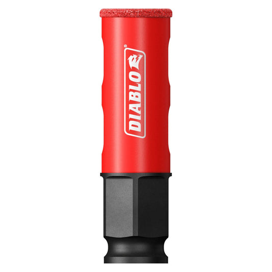 Diablo 3 4" Diamond Grit Hole Saw - 76mm - Efficient Drilling in Tile, Glass – view 2 - Auzzistore