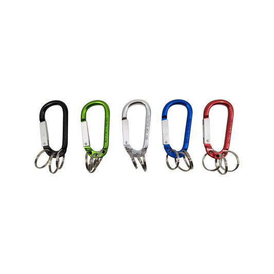 Key Essentials Key Ring Carabiner - 38mm - Steel - Assorted Colours – view 2