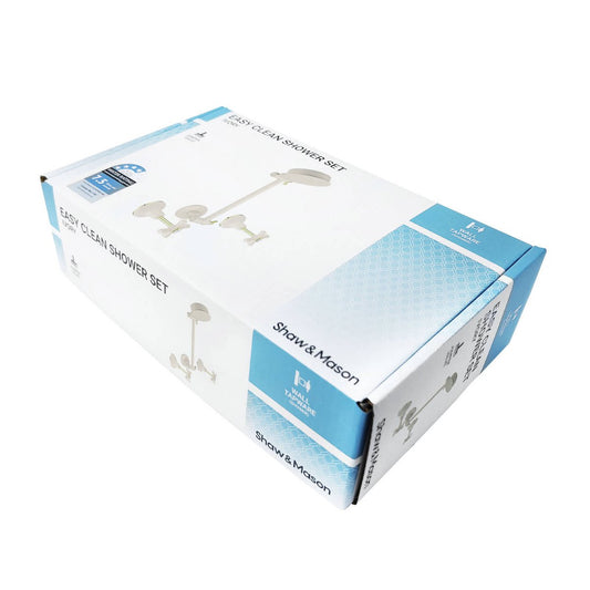 Shaw Mason Ivory Shower Set - 7.5L Min - 70mm x 250mm x 150mm - Brass – view 2