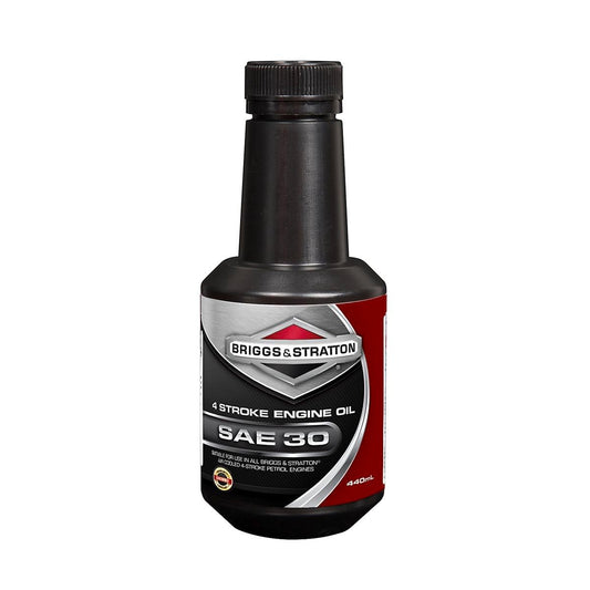 Briggs & Stratton SAE30 4-Stroke Engine Oil - 0.440L - High-Quality Detergent Oil - Auzzistore