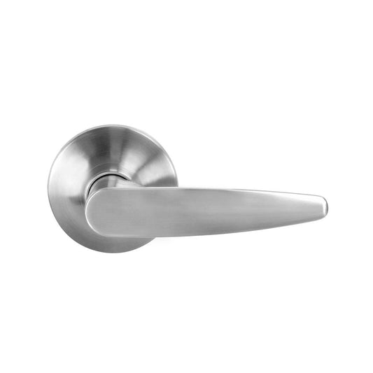Delf Satin Chrome Pomona Dummy Lever Set - 138mm x 64mm - Durable Design – view 2 - Auzzistore