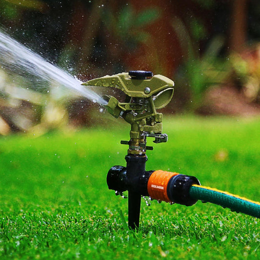 Holman Metal Impact Sprinkler Head 15mm Durable Reliable Coverage – view 2 - Auzzistore