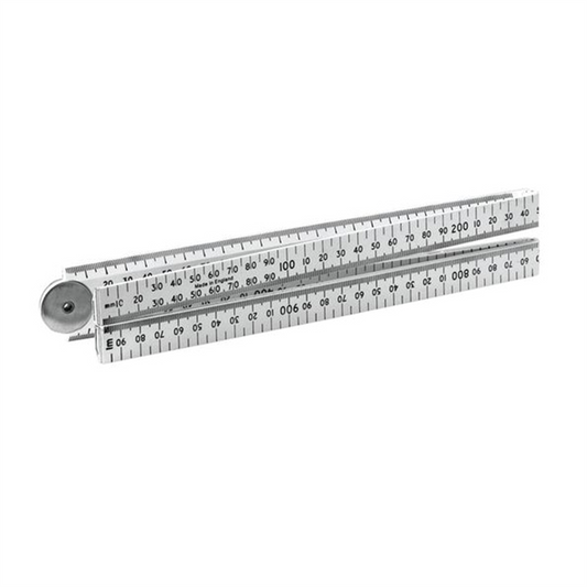 Stanley Folding Ruler 1m Tough Engineering Plastic Unbreakable Design - Auzzistore