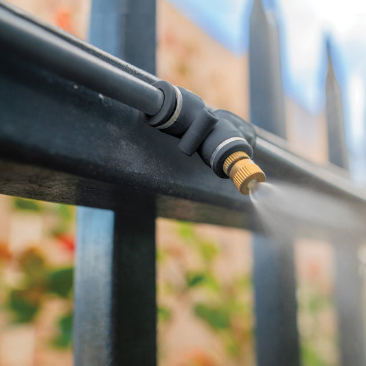 Holman Misting Expansion Kit - 4 Tees, 2 Elbows, 3 Brass Jets, 60mm x 150mm x 80mm – view 2 - Auzzistore
