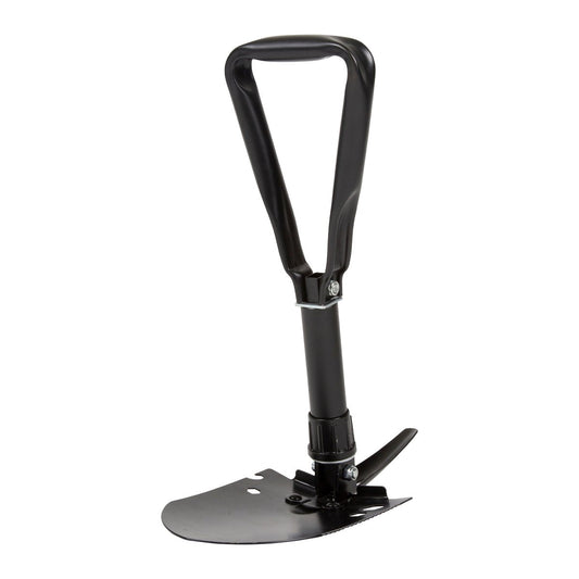 Trojan Folding Camping Shovel - Steel - 180mm x 350mm - Carry Bag Included – view 2 - Auzzistore