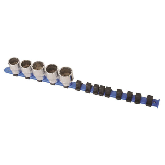 Kincrome 1/2 Drive Socket Rail - 14 Clip - Customizable - Durable