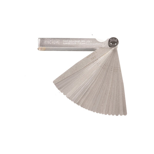 Kincrome 32 Blade Feeler Gauge - 105mm - Cr-V - Dual Marked Blades
