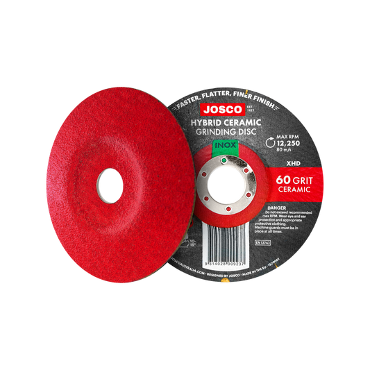 Josco 125mm Hybrid Ceramic Grinding Disc - 60g - Precision Grinding Tool – view 2 - Auzzistore