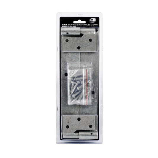 Zenith Strap Hinge 270mm Galvanised Steel Right Hand Easy Install