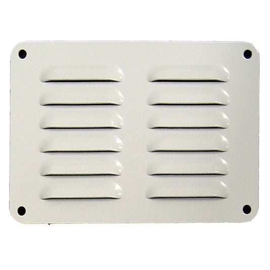 Haron Aluminium Wall Vent 150 x 100mm White Easy Install Damp Prevention - Auzzistore