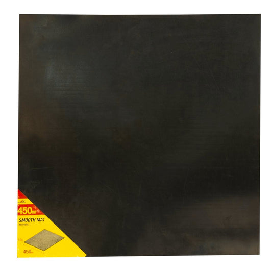 Moroday Black Smooth Neoprene Mat 450x450x2.5mm Durable Easy Install - Auzzistore