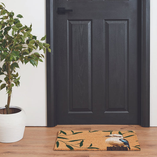Madras Link Kookaburra Coir Door Mat 40 x 70cm - Natural - Durable, Nonslip – view 2