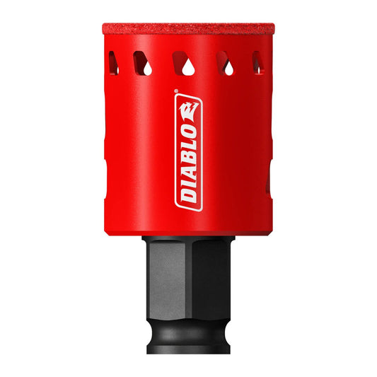 Diablo Diamond Grit Hole Saw - 1-3/8" - Efficient Drilling in Tile, Stone, Glass – view 2 - Auzzistore