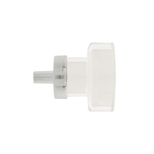 Prestige 32mm Crystal Knob - Brushed Nickel - Aluminium - Timeless Design – view 2