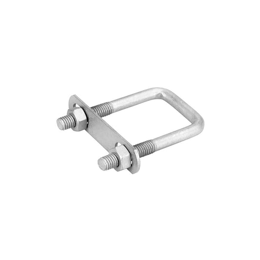 Pinnacle Galvanised Square U Bolt M8 8mm x 64mm x 34mm - Durable Fastening - Auzzistore