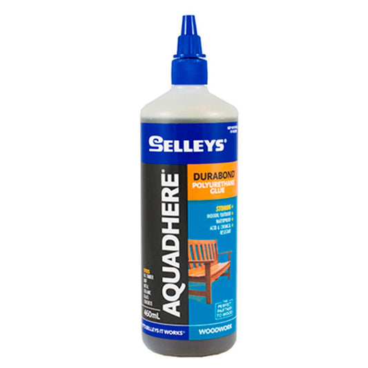 Selleys Aquadhere Wood Glue 460ml Polyurethane Waterproof Durable