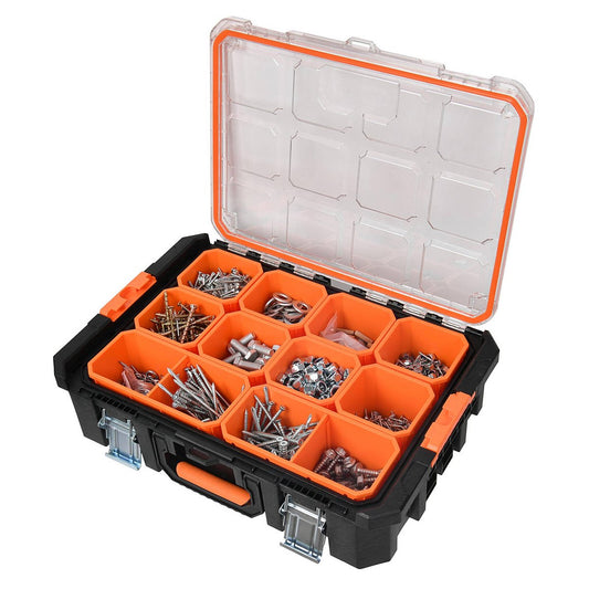 Tactix Modular Heavy Duty Tool Organiser - 528mm x 129mm x 368mm - Durable Storage – view 2 - Auzzistore