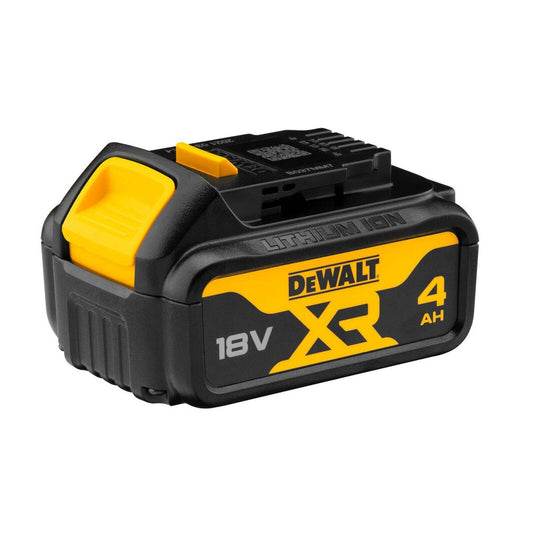 DeWalt 18V XR Li-Ion 4.0Ah Battery - Lightweight - Extended Runtime - Yellow