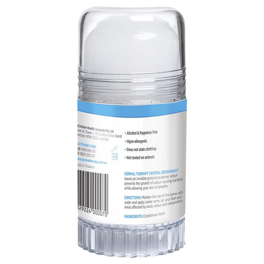 Dermal Therapy 120g Crystal Deodorant Stick – Aluminum-Free, Hypoallergenic – view 2