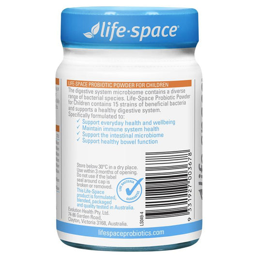 Life-Space Kids Probiotic Powder 60g – 15 Strains, Immune & Digestive Support – view 2