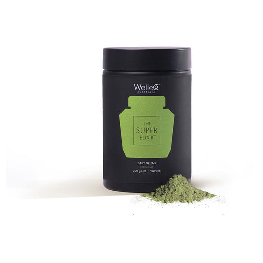 WelleCo The Super Elixir Original 300g Jar - Daily Greens for Optimal Health