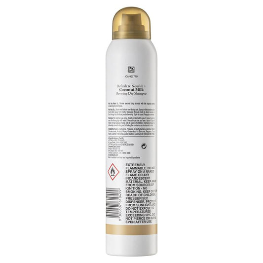Ogx Refresh & Nourish + Coconut Milk Dry Shampoo 200ml - Nourishing Hair Care - Auzzi Store