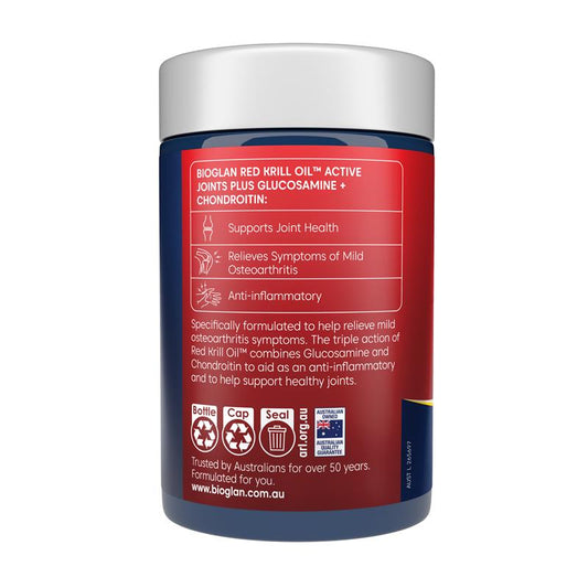 Bioglan Red Krill Oil with Glucosamine & Chondroitin - 90 Caps – view 2