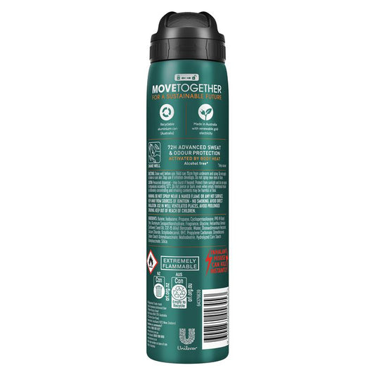 Rexona for Men Antiperspirant Advanced Workout 220ml - Ultimate Sweat Defense - Auzzi Store