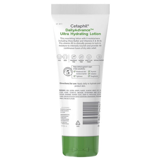 Cetaphil Daily Advance Ultra Hydrating Lotion 226g - 48-Hour Moisture-Auzzi Store