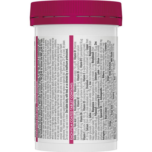 Swisse Women's 50+ Multivitamin with Vitamin D & B Vitamins - 90 Tablets – view 2