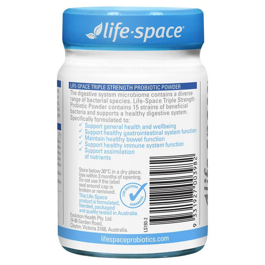 Life-Space Triple Strength Probiotic Powder - 30g for Digestive Wellness - Auzzi Store