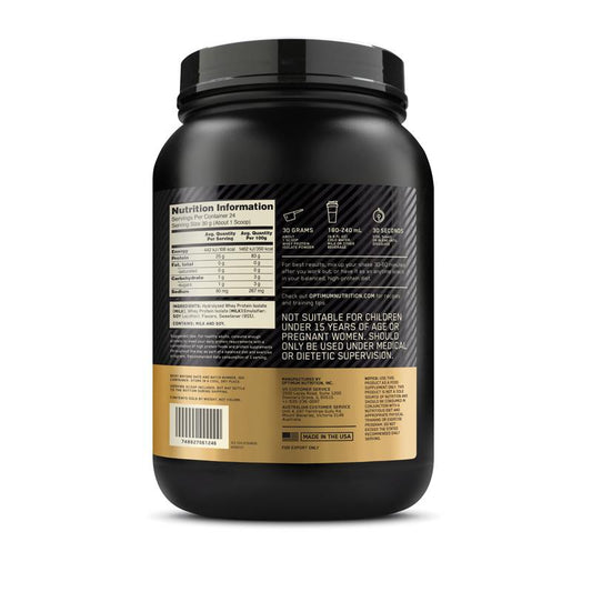 Optimum Nutrition Gold Standard 100% Isolate Protein - Vanilla 720g