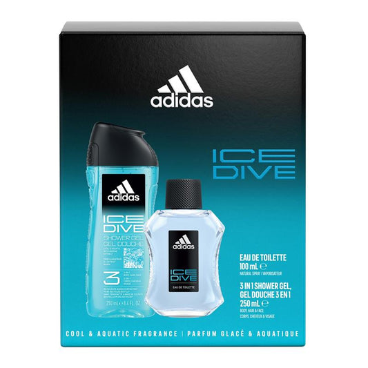 Adidas Ice Dive Eau de Toilette 100ml - Refreshing Fragrance Set – view 2 - Auzzistore